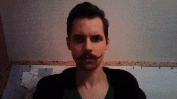 mustache GIF by Onbo