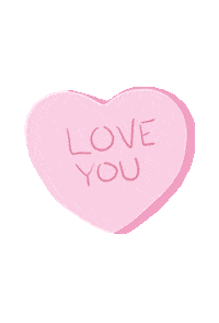 I Love You Heart Sticker