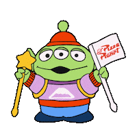 Toy Story Alien Sticker