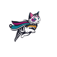 Cat Tattoo GIF by Deutscher Gewerkschaftsbund (DGB)