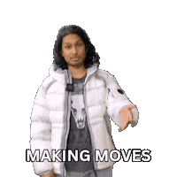 Leveling Up Moving Forward Sticker by Ashwin Gane