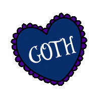 Heart Dark Sticker