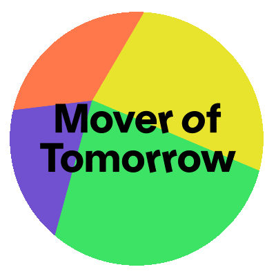 Mover Of Tomorrow Award Sticker by Studio GOOD