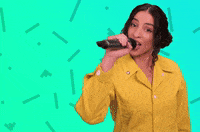 Woman Mic Drop GIF
