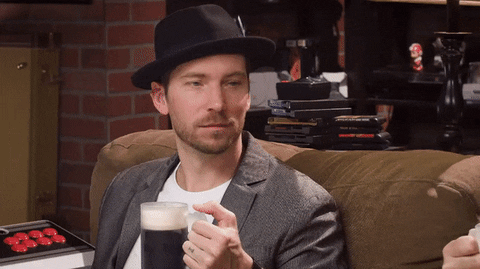 RETROREPLAY giphyupload nolan north oh boy troy baker GIF