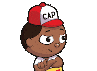 Suspicious Cap Sticker by VeeFriends