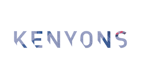 Kenyons giphyupload logo design running Sticker
