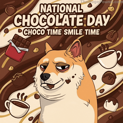 Happy Hot Chocolate GIF by Doge Pound