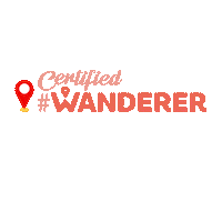 Wanderskye happy travel holiday beach Sticker