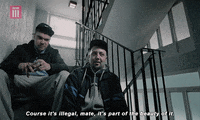 bbc three course its illegal mate its part of the beauty of it GIF by BBC