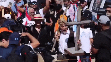 puerto rico bad bunny protests residente rickyrenuncia GIF
