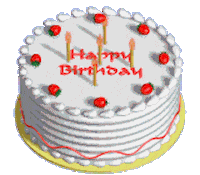 Birthday Cake Sticker