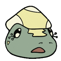 0ritia animated frog oritia poppythefrog Sticker