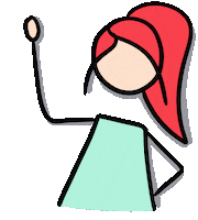 Sketch Hello Sticker