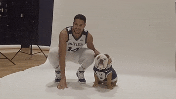 Happy Butler Basketball GIF by Butler University