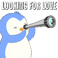 Look Looking Sticker by Pudgy Penguins