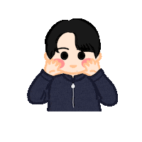 Jaewook Hello Sticker by yemsstudio