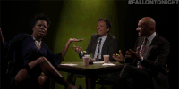 fallontonight jimmy fallon tonight show leslie jones keegan-michael key GIF