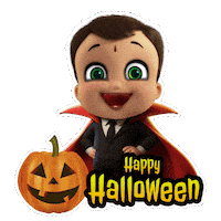 Halloween Monstermash Sticker by Chhota Bheem
