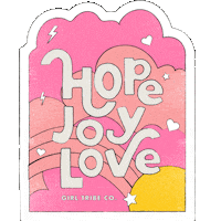 Heart Love Sticker by Girl Tribe Co.