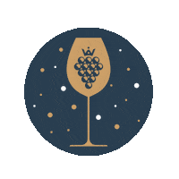 Gold Medal Cheers Sticker by Wines of Great Britain