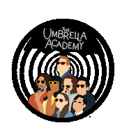 Umbrella Academy Netflix Sticker
