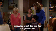 season 1 a pee stick and an asian raccoon GIF by mom