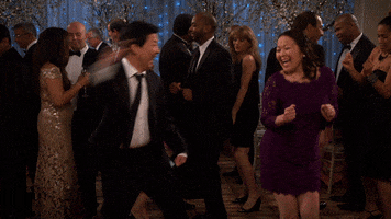 ken jeong dancing GIF by ABC Network