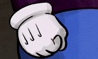 Toonies angry arthur fist glove GIF