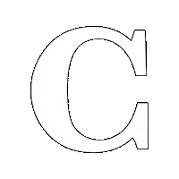 Letter C Sticker by Adrian Valia