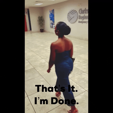 Im Out Over It GIF by Kala Simmons