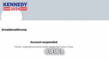 Reminder Warning GIF by Team Kennedy