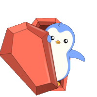 Tired Good Night Sticker by Pudgy Penguins