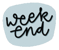 Happy Week End Sticker