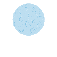 Wink Moon Sticker by Zachary Sweet