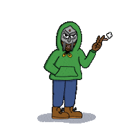 Doom Mf Sticker
