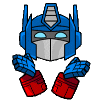 Transformers Shrug Sticker by TransformersTacticalArena