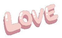 Pink Love Sticker