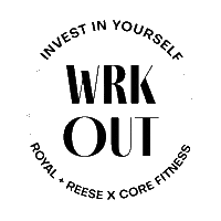 R R Workout Sticker by Royal + Reese