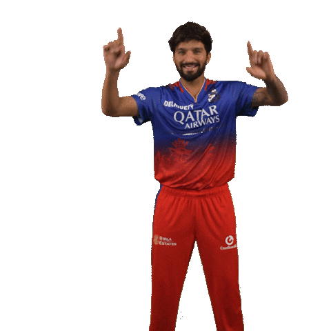 Happy Dance Sticker by Royal Challengers Bengaluru