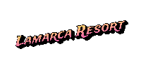 Lamarca Resort Sticker by Oriana Lamarca Designs