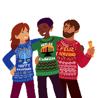 Happy Feliz Navidad Sticker by LA vs. Hate