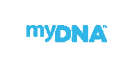 Blue Sticker by myDNA