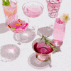 babypinkgin cocktail cocktails pink drink pink gin GIF