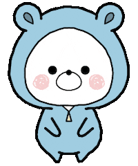 Thanks Bear Sticker