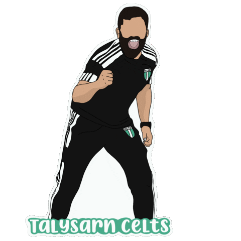 Celts Celebrating Sticker