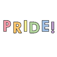 rainbow pride Sticker by Tangle Teezer