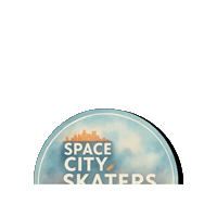 Skatehouston Sticker by SpaceCitySkaters