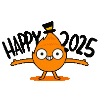 Happy New Year Cheers Sticker