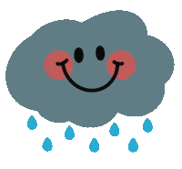 Happy Rain Sticker